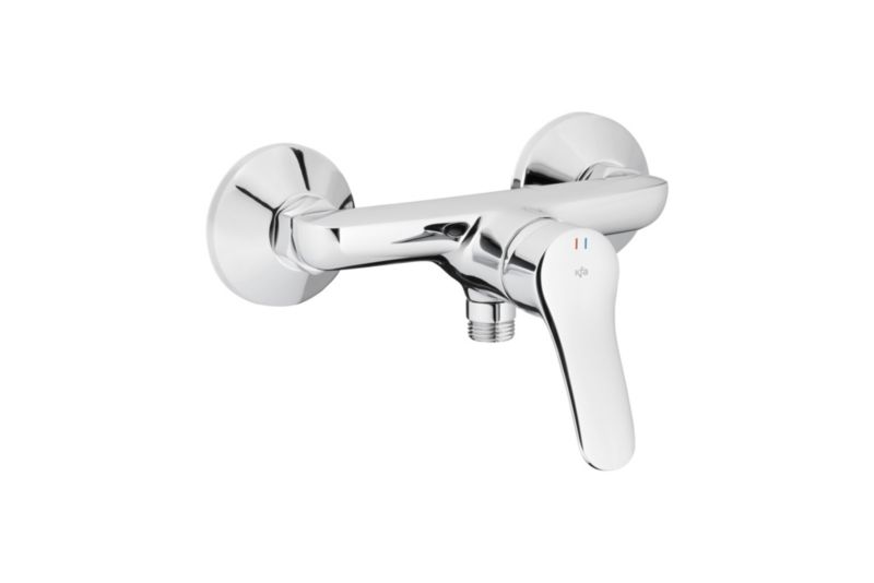Bateria prysznicowa KFA Armatura Morris ścienna jednouchwytowa bez zestawu natryskowego chrom 1 szt.