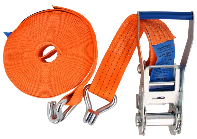 Pas transportowy Modeco Expert 8m x 50 mm z klamrą - worek foliowy - 1 szt.