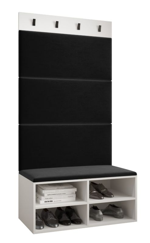 Garderoba do przedpokoju Abiks MIRO 2 biały+manila18 1szt.