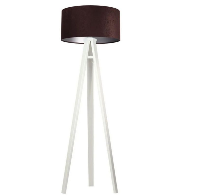 Lampa Bps Koncept stojąca HOME 50 brązowa/srebrna/biała 1 szt