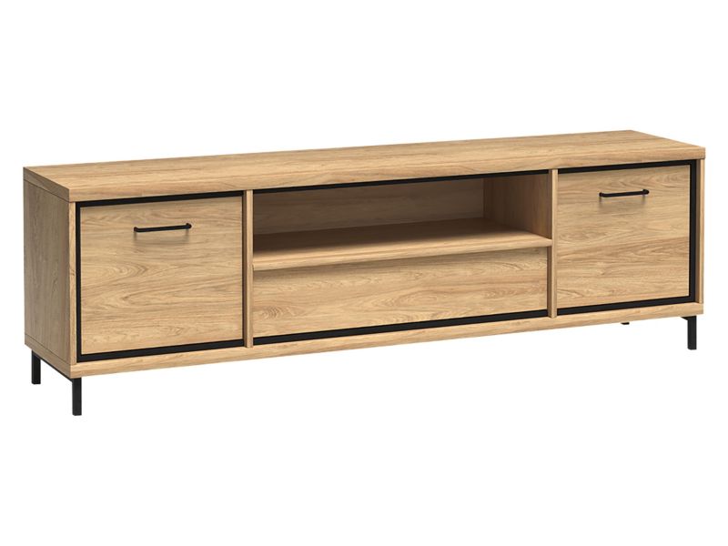 Szafka RTV MIRJAN 24 Mediolan 13 hikora naturalna 1 szt.