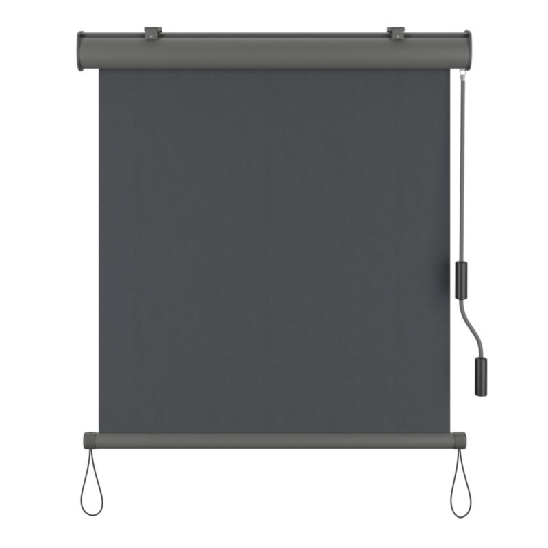 Roleta balkonowa Klikstrom 200 x 100 cm pionowa szara