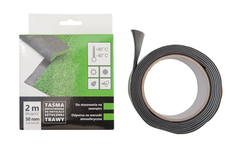 Taśma do trawy sztucznej 50 mm 2 m