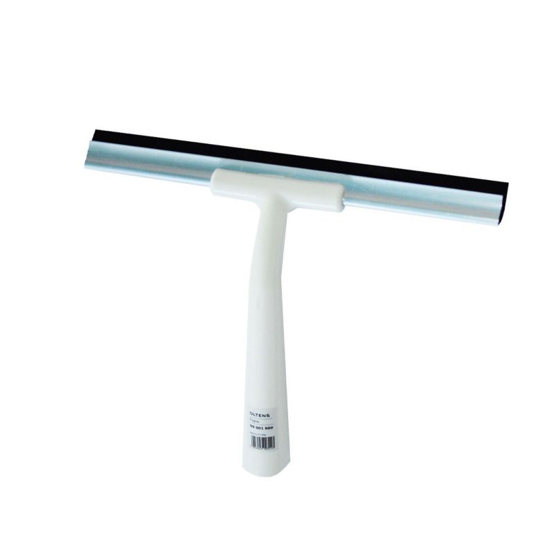 Ściągaczka do wody Oltens Fogna plastikowa, biała do kabin prysznicowych, płytek i okien, 1 szt.