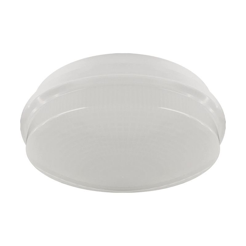 Lampa sufitowa zewnętrzna Struhm Monte biała mleczny klosz 1 x E27 x 20W IP65 wym: 8,5 x 23 x 23 cm - 1 szt.