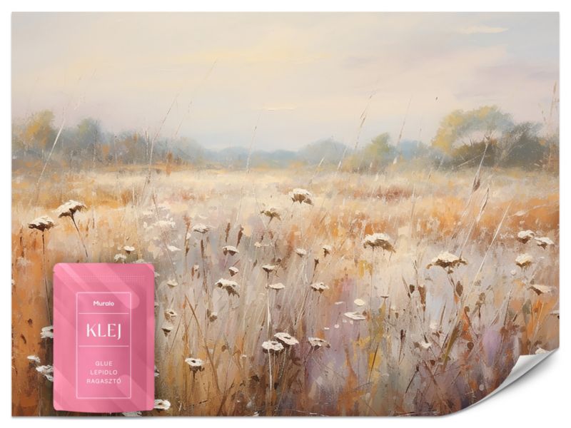 Fototapeta Muralo Pole w Stylu Retro 100x70 cm 1szt.