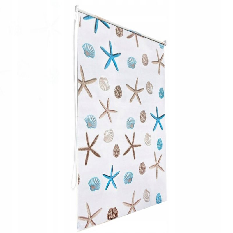 Roleta wannowo-prysznicowa z kasetą Estiva 160x240 cm wzór muszle 1 szt.