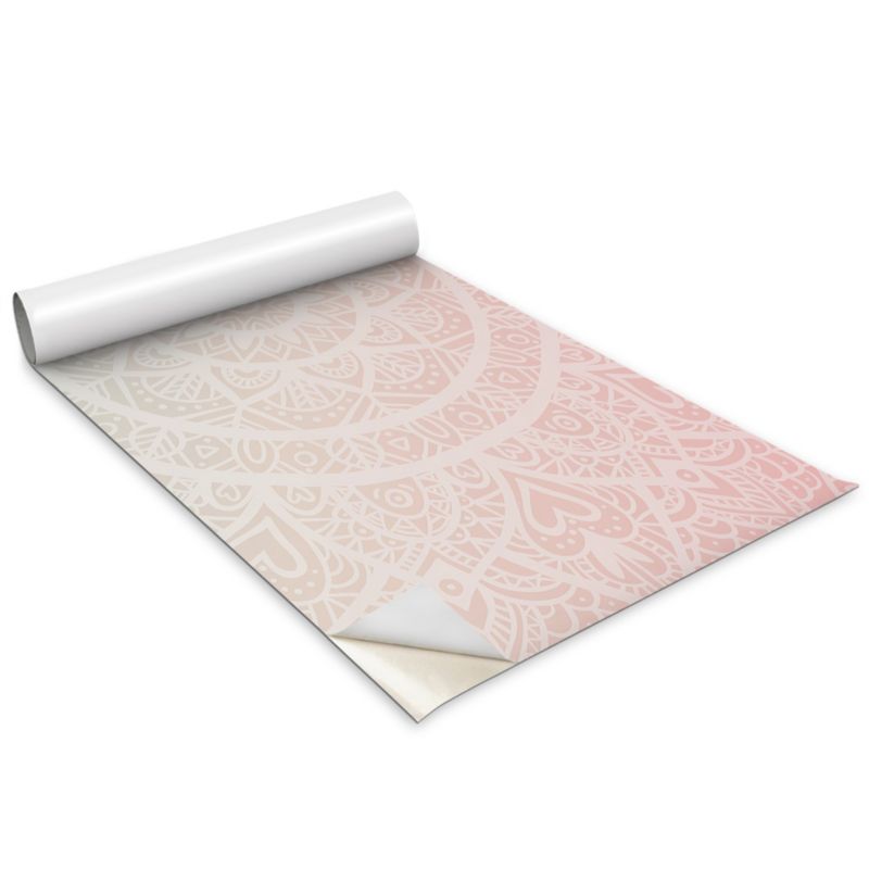 Okleina Na Szafki Kuchenne Wallfluent 100x50 cm Kolorowa mandala Okleina Do Mebli DIY 1 rol.