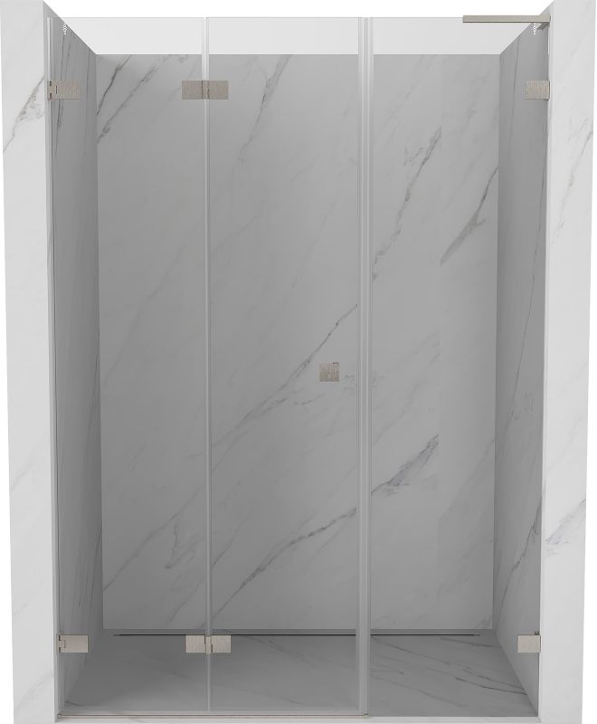 Drzwi prysznicowe składane Mexen Lunar-F L transparent 110x200 cm 1 szt.