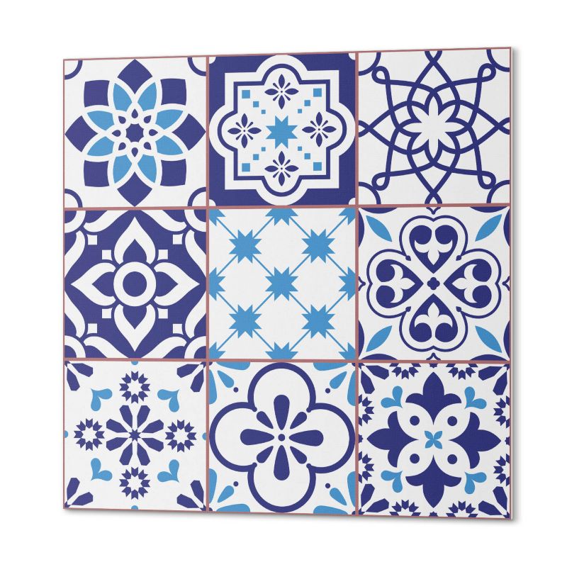 Komplet Kafelków Samoprzylepnych ArtPrintCave 20x20 cm Geometryczne wzory w kafelkach 20 szt.