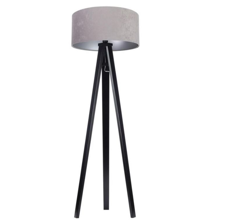 Lampa Bps Koncept stojąca HOME 50 szara/srebrna/czarna 1 szt