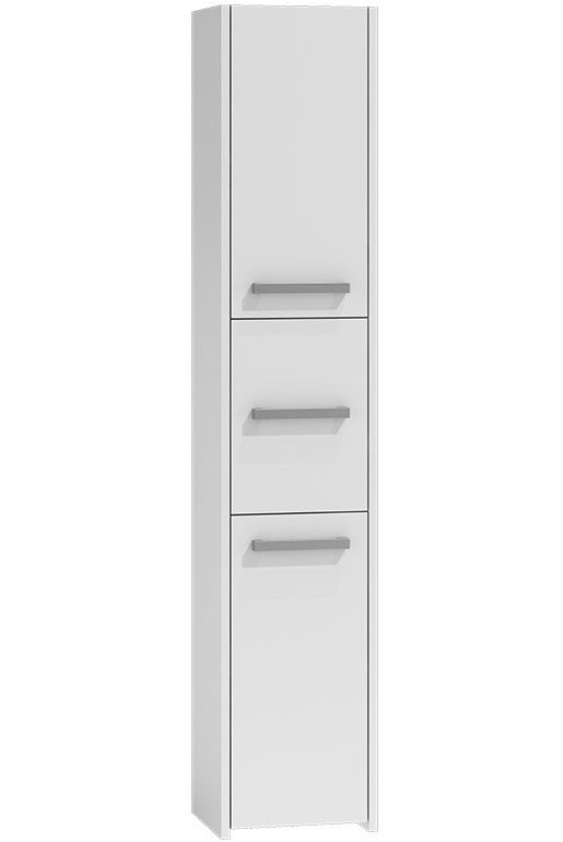 Szafka Łazienkowa Topeshop Regał Słupek S33 Biały 30x30x170 cm 1 szt.
