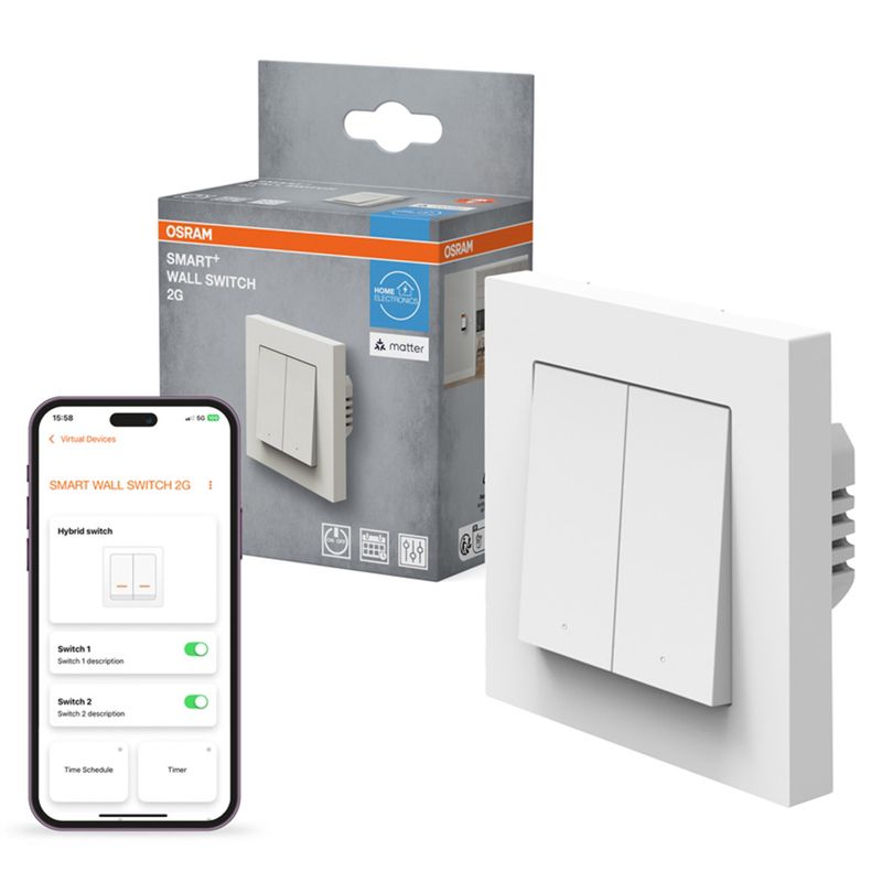 Przełącznik Osram Włącznik Ścienny Inteligentny Biały Matter 1 szt.