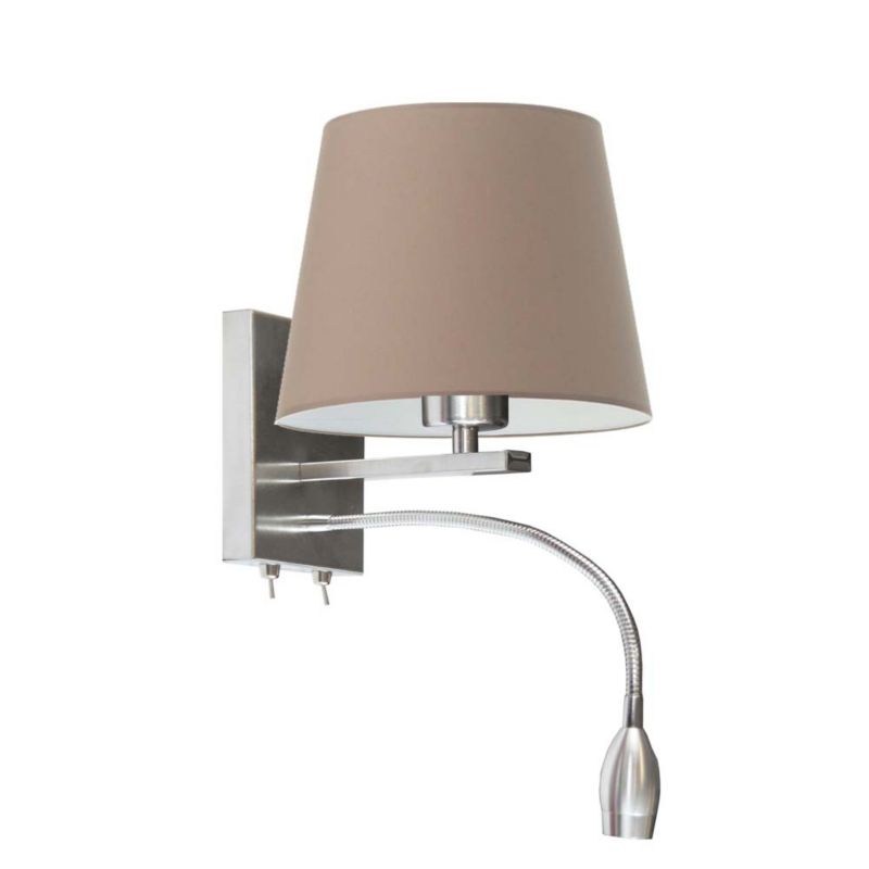 Kinkiet Volta Light Factory Moto Cappuccino Abażur 1xE27 1szt.