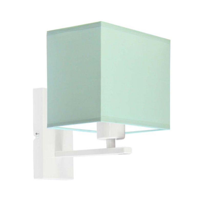 Kinkiet Volta Light Factory Moto Miętowy/biały Abażur 1xE27 1szt.