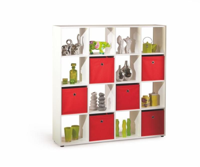 Regał Halmar CABOTO 16 biały 1 szt