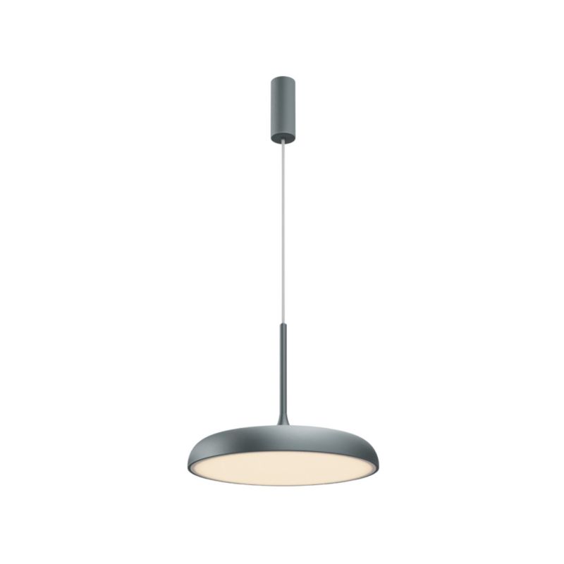 Lampa wisząca Maytoni Gerhard 3194 szara nad stół wbudowany LED 26W 1 szt.