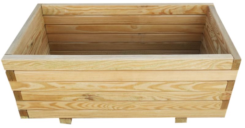 Donica prostokątna Roma 40x80x33(h) cm z agrowłókniną 1szt.