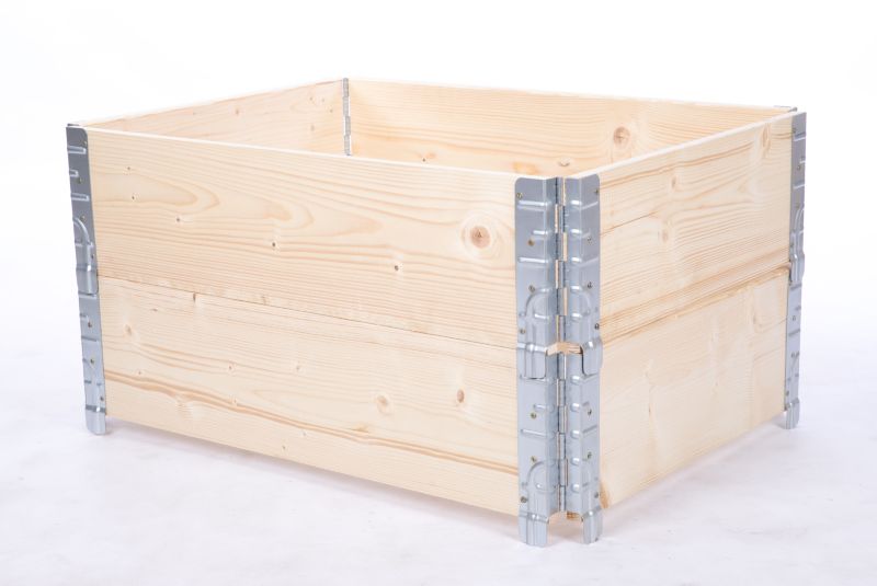 Skrzynia na warzywa MODO24 40x60x80 cm impregnowane przezroczyste drewno 1 szt.