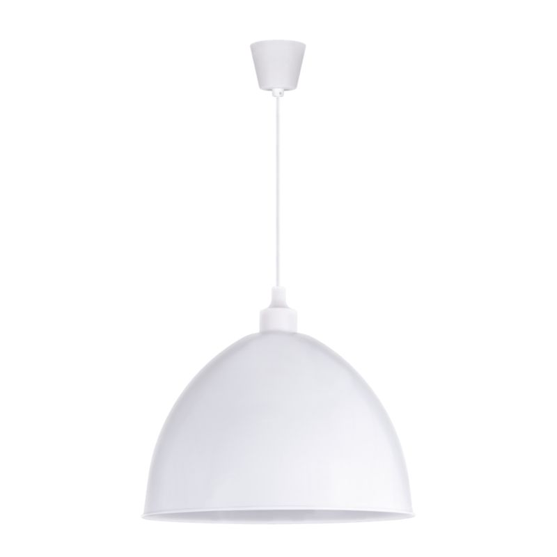 Lampa wisząca Struhm Inka 1 x E27 biała