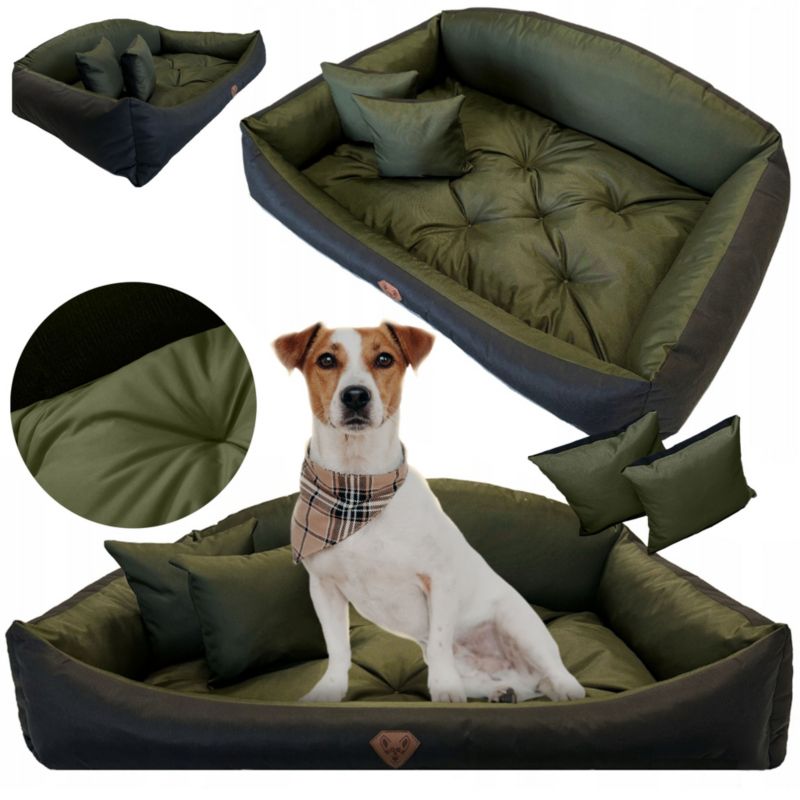 Legowisko EDANTI dla Psa Zielono-czarne 1 szt.