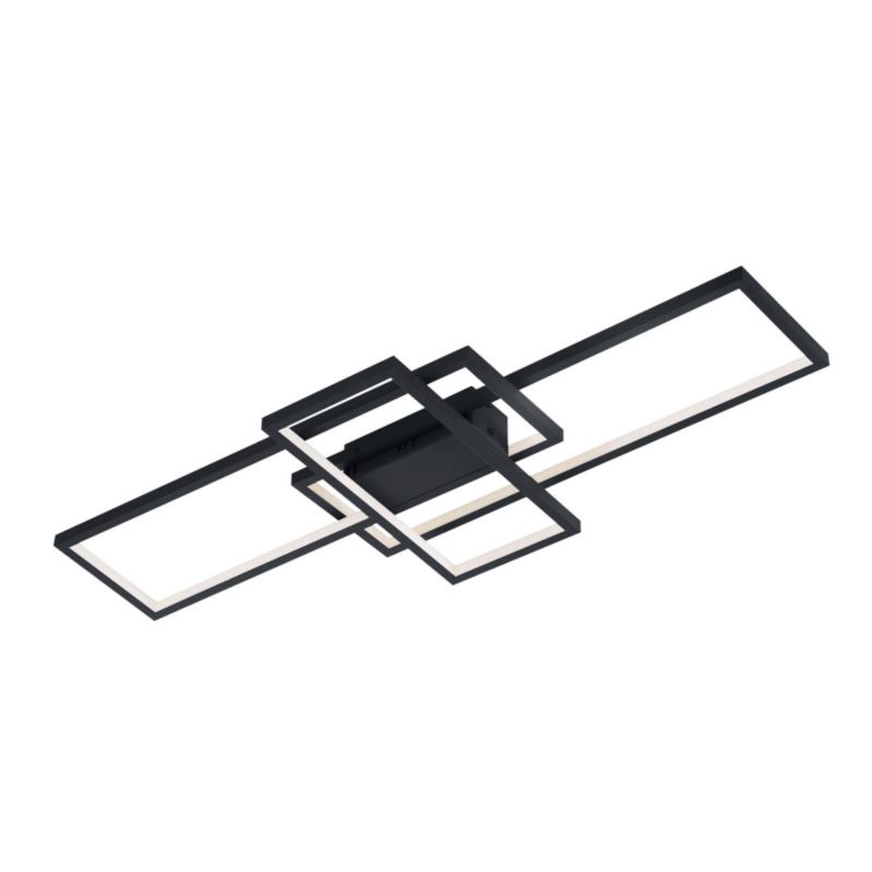 Lampa sufitowa wisząca Trio Thiago 3751 antracytowo-biała nowoczesna wbudowany LED 36W 1 szt.