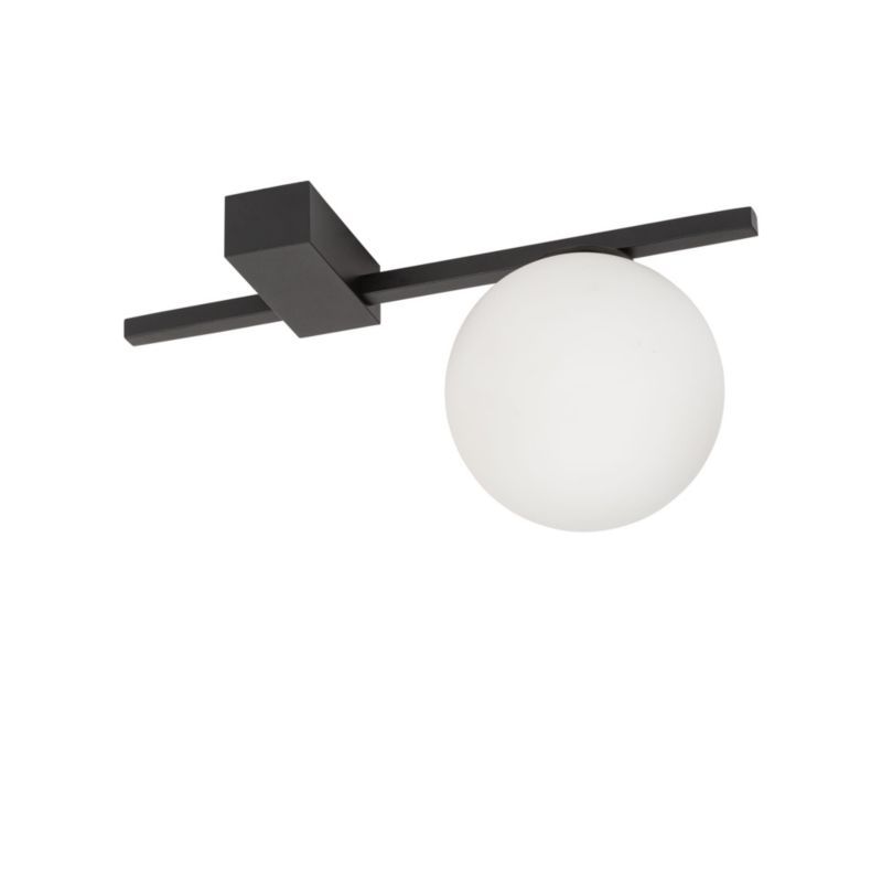 Lampa sufitowa wisząca Nowodvorski Lighting Pik biało-czarna wym: 13 x 33 cm 1xG9 x 12W 1 szt.