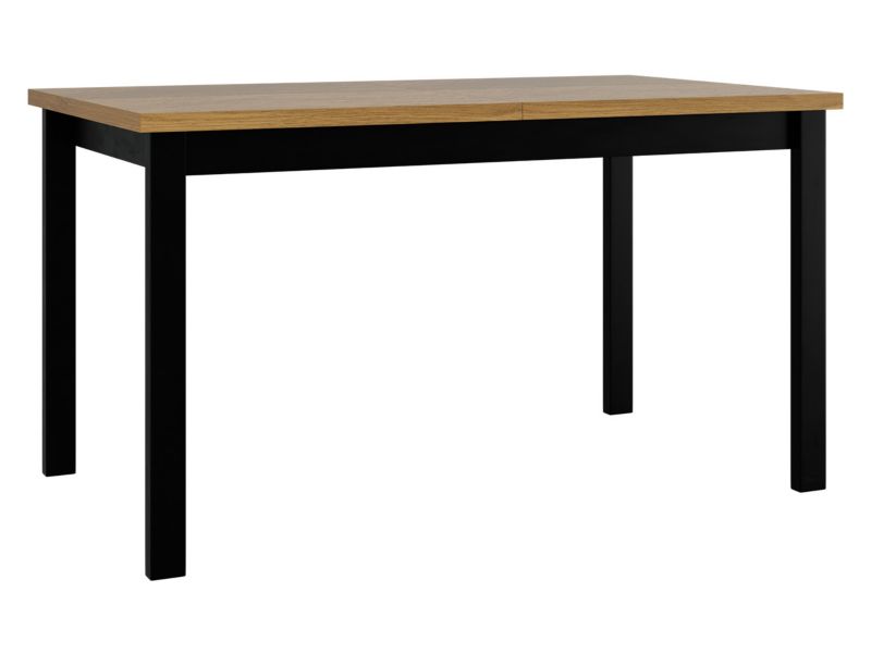 Stół rozkładany MIRJAN 24 Alba II 80x140/180 dąb grandson + czarny 1 szt.