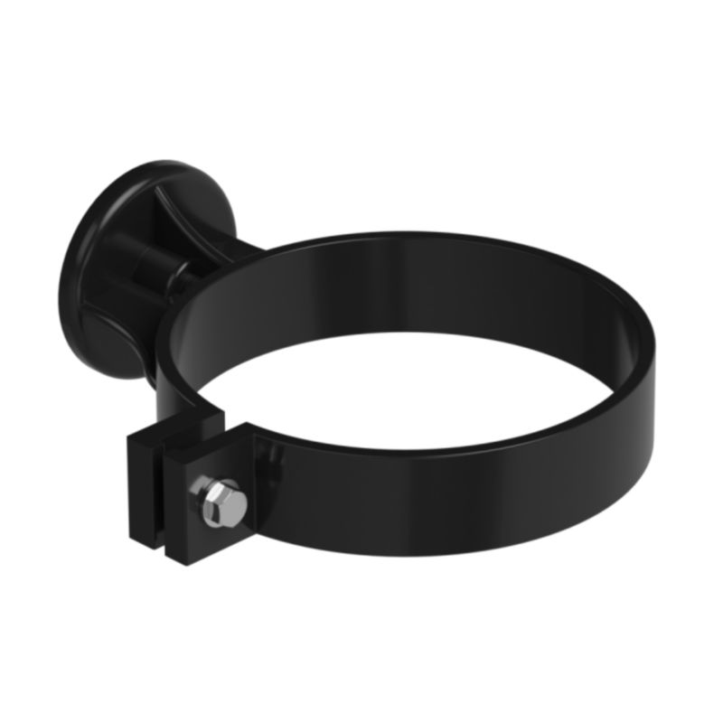 Obejma do dybla Galeco PVC 80 mm czarna