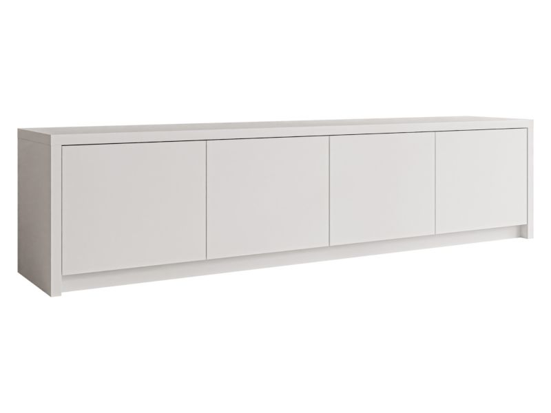 Szafka RTV MIRJAN 24 Solid 4D biały 1 szt.