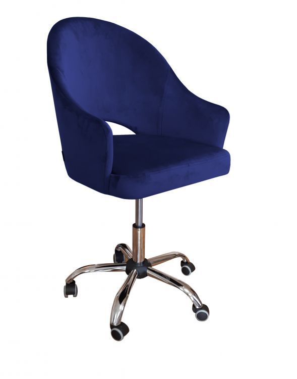 Fotel Atos JENISEJ VELVET granatowy 1 szt