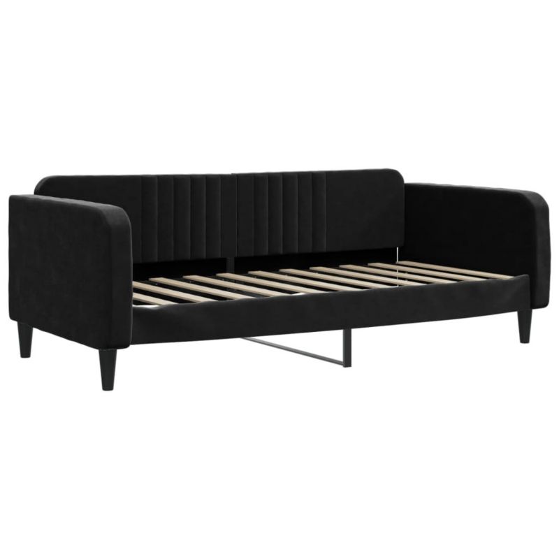 Sofa dzienna WaszeMeble 90x190 cm czarna WM-354101 1 szt.