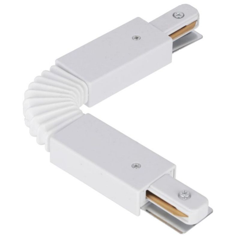 Łącznik elastyczny do szyny Edo giętki Seva Flex Connector White biały EDO777425 1 szt.