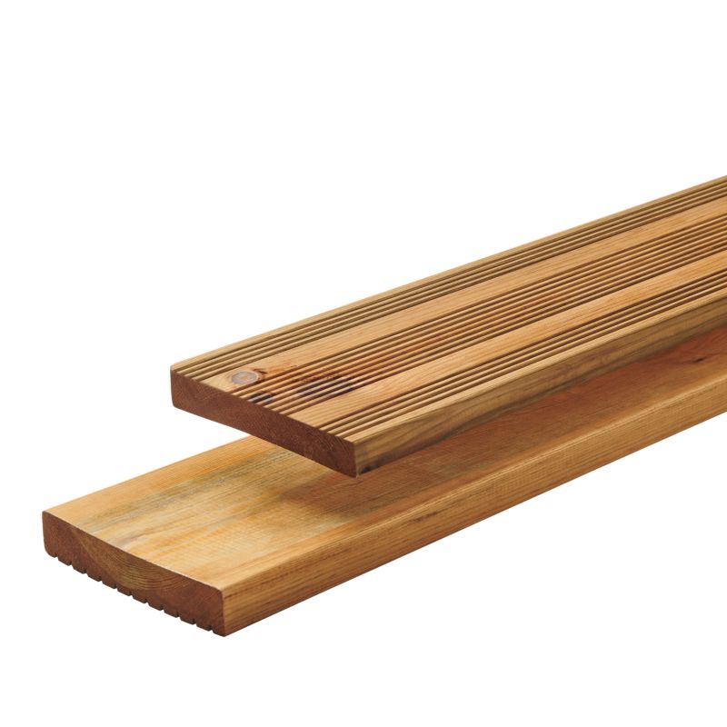 Deska tarasowa Klikstrom Lemhi 2,7 x 14,4 x 240 cm brązowa