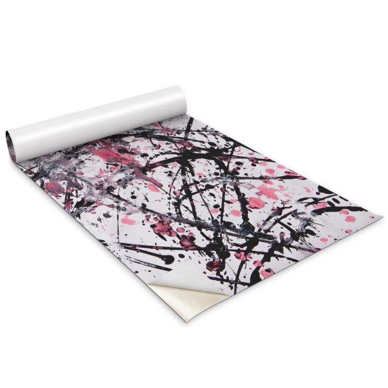 Okleina Meblowa Do Sypialni I Garderoby Wallfluent 100x50 cm Poplamiona farbą ściana Okleina Na Biurko I Regał 1 rol.