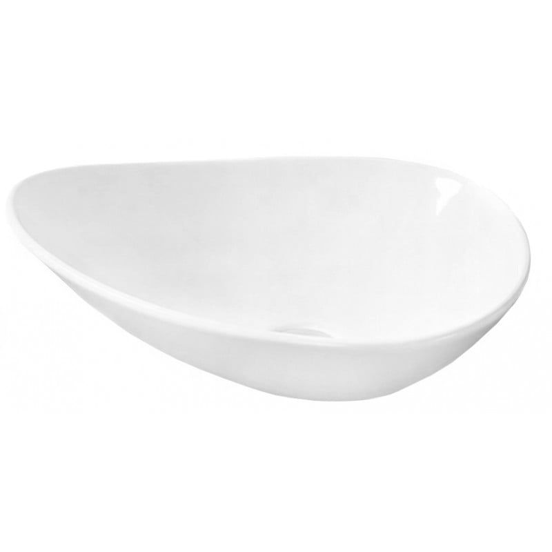 Umywalka nablatowa Mexen Lorena biała 53x41 cm 1 szt.