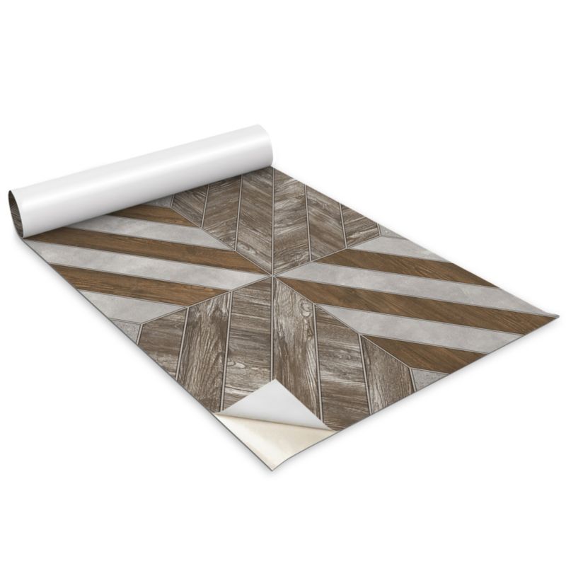 Okleina Meblowa Do Sypialni I Garderoby Wallfluent 100x50 cm Wzór drewniana szachownica Okleina Na Biurko I Regał 1 rol.