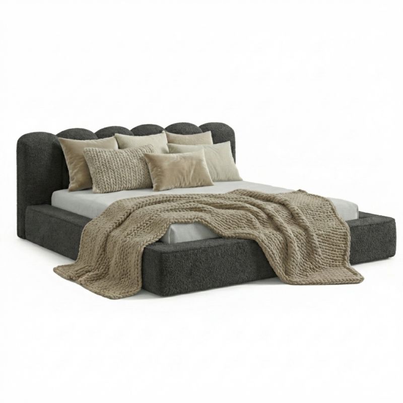 Łóżko Tapicerowane VENETO 200x200 Stelaż Pojemnik Na Pościel Abriamo 08 1 szt.