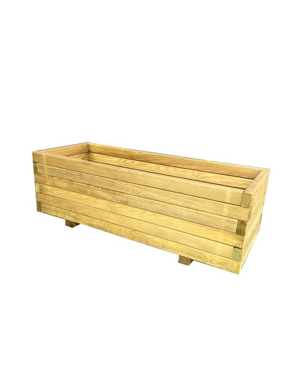 Donica prostokątna Roma 40x100x33(h) cm z agrowłókniną 1szt.