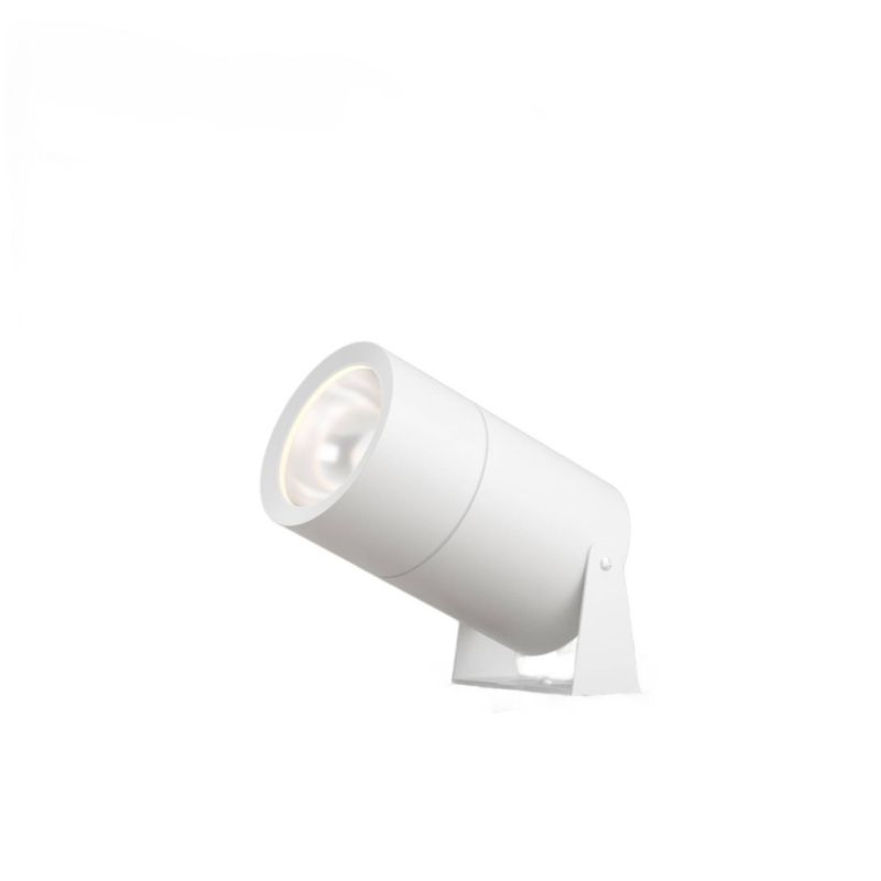 Lampa gruntowa wbijana Maytoni Bern biała LED 15W 3000K 1200lm IP65 wym: 22,2 x 10,8 x 10,8 cm aluminium - 1 szt.