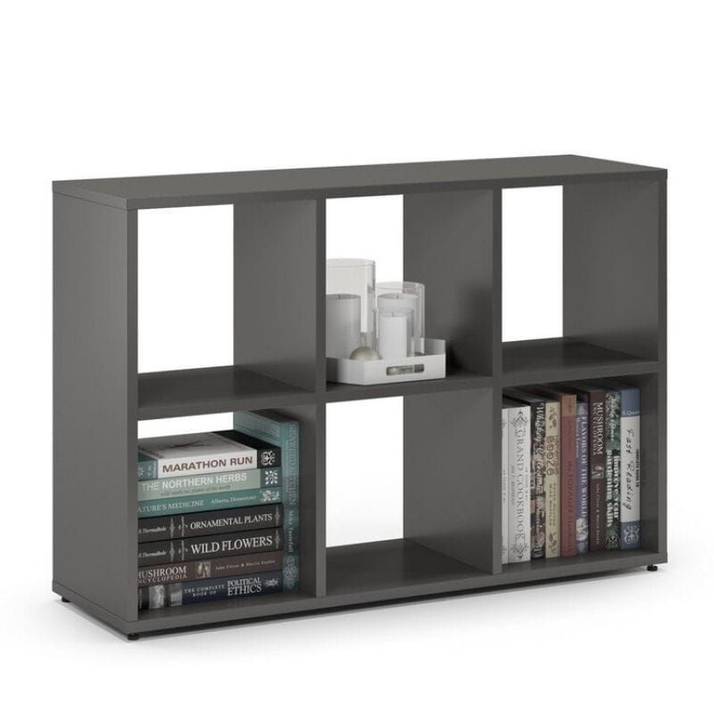 Regał TYLETEGOTU do salonu ETAP grafit 1 szt