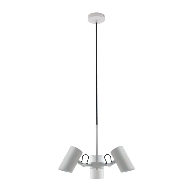Lampa sufitowa Kanlux Agzar biała wym: 178 x 40 x 40 cm 3xE14 x 5W 1 szt.