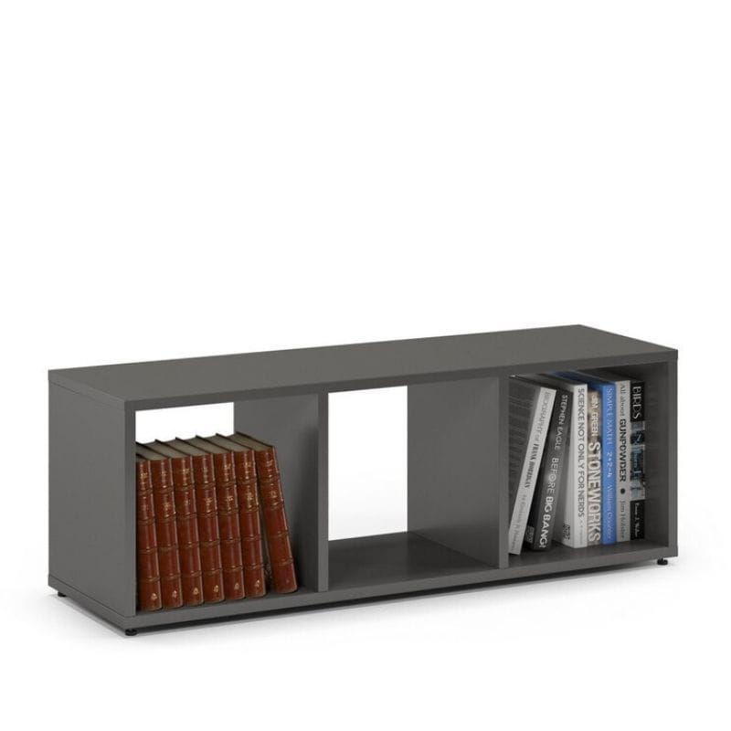 Mały regał TYLETEGOTU komorowy ETAP grafit 1 szt