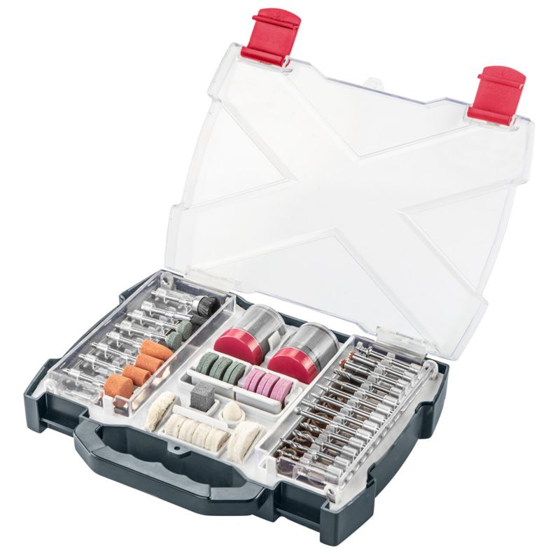 Akcesoria do miniszlifierki GRAPHITE zestaw 99 szt 1 kpl