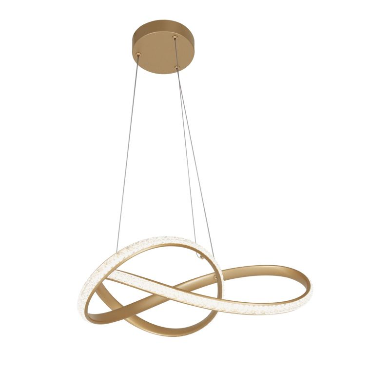 Lampa wisząca Kaja FONDI złota LED 40W 3000/4000/6000K IP20 - 1 szt.