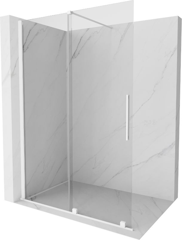 Ścianka prysznicowa walk-in Mexen Velar biały 160x200 cm 871-160-000-03-20 1 szt.