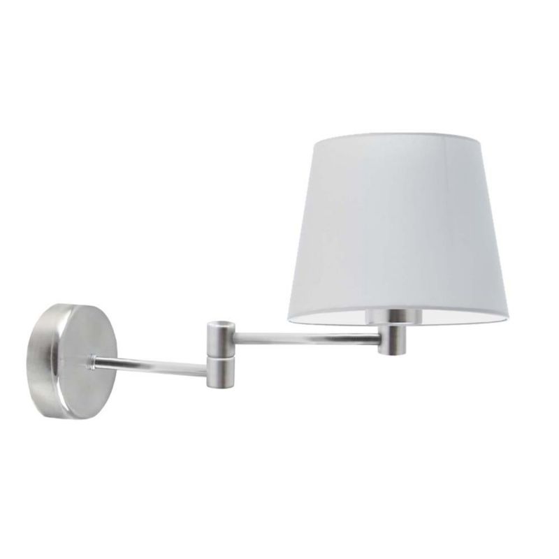 Kinkiet Volta Light Factory Blues Jasny szary Abażur 1xE27 1szt.