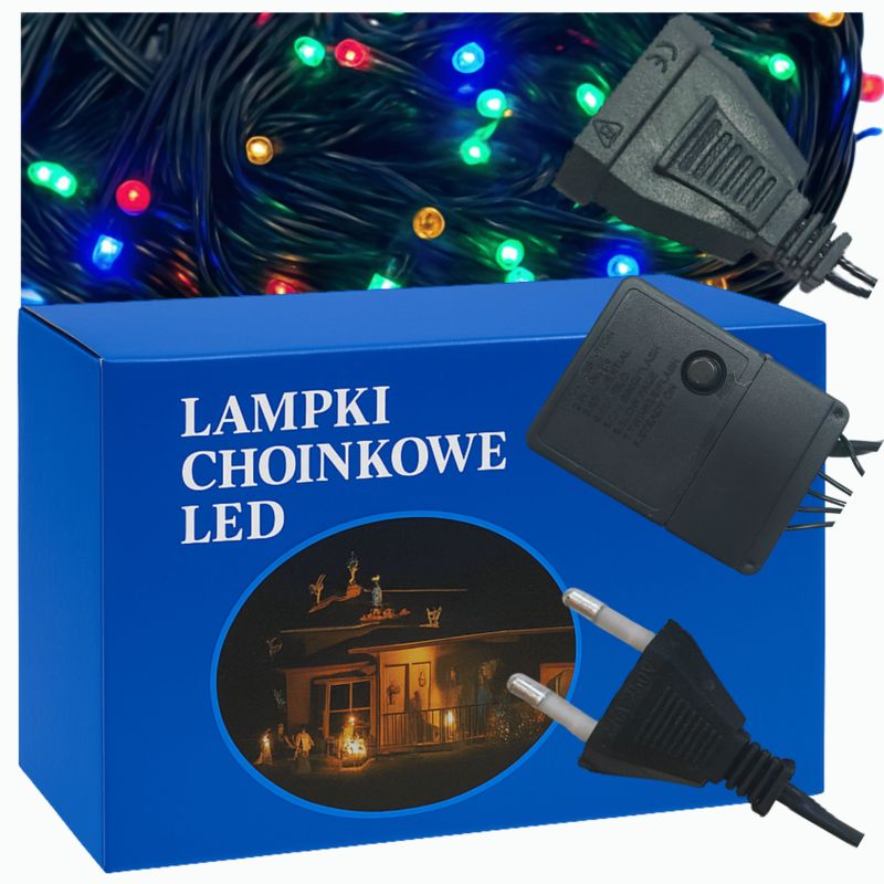 Lampki choinkowe 200 LED MODO24 multikolor do domu i ogrodu 1 kpl