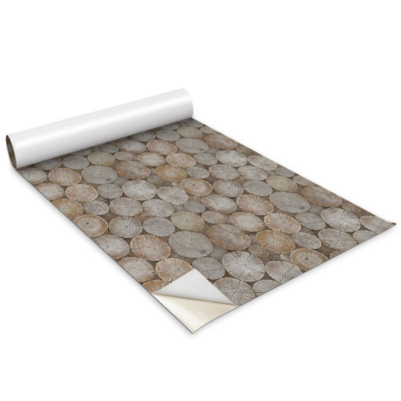 Okleina Meblowa Do Sypialni I Garderoby Wallfluent 100x50 cm Pnie drzew Okleina Na Biurko I Regał 1 rol.