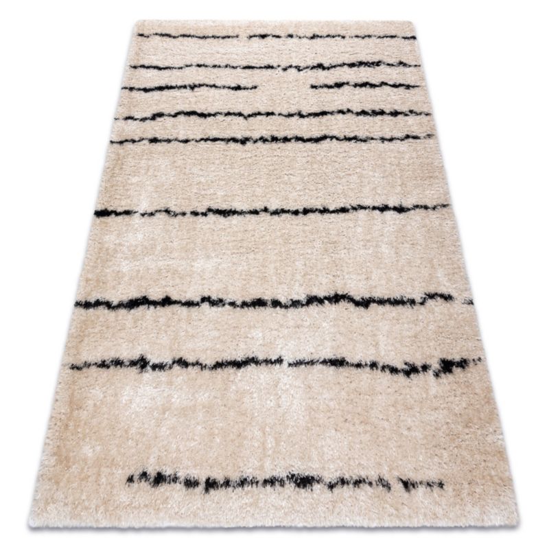 Dywan Fluffy RugsX 140x190 cm krem AF298 1 szt.